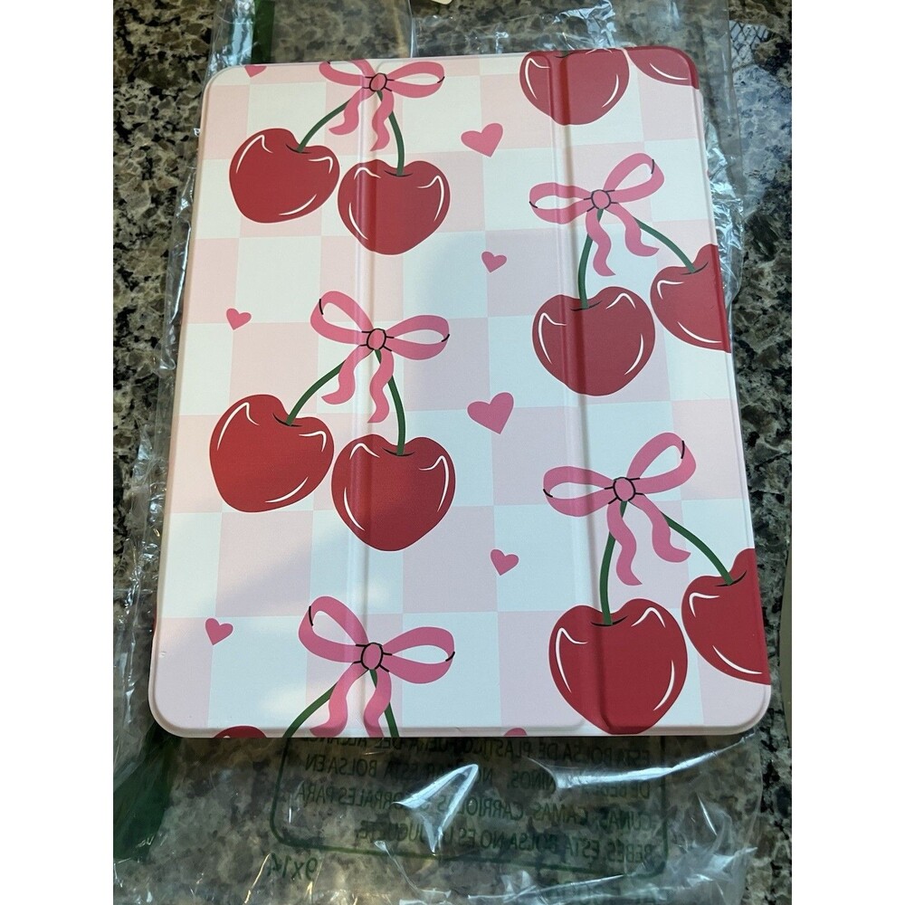 Cherries And Bows Compatible With  iPad Air 10.9" (2022 5th Gen /2020 4th Gen)